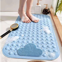 욕조 미끄럼방지매트 욕실바닥매트 친환경소재, 그레이