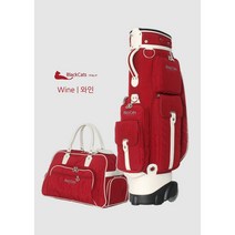 블랙캣츠 명품 골프백 휠캐디백 바퀴형 경량 남성 여성 골프백세트, 네이비