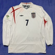 2006 FIFA 피파 월드컵 잉글랜드 축구 유니폼 베컴 제럴드 오웬 루니