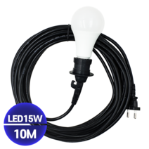 국산 LED 다용도작업등 15W 10M 캠핑랜턴, 1개