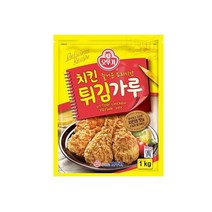 고소한 치킨튀김가루 1KG 치킨파우더 베터믹스 간단요리 맛난음식 오뚜기 홈캉스 식재료, 1개
