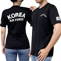 남녀공용 로카티 로카프 공군 쿨드라이 반팔티셔츠