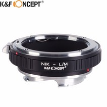 K F Concept-Nikon AI 렌즈L/M 렌즈 어댑터 링-Leica M LM 마운트 카메라 M2 M3 M8 M7 M6 M5 M10, [01] Leica M, [01] Nikon F
