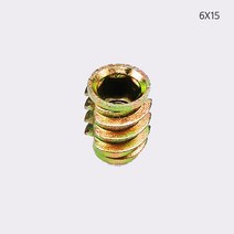 디데이마트 총알피스 번데기 가시너트 총알나사, 뻔데기 6X15_(10개)