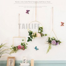 DIY꽃병 조화 웨딩 소품 가정 꽃꽂이 엔틱 모던 공예, DIY꽃병원형 BL11638