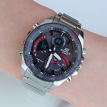 카시오 CASIO 에디피스 블루투스 컴비네이션 남자 메탈시계 BWCA049