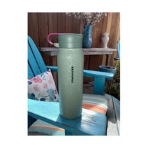 NEW 스타벅스 2022 FALL TEXTURED RAINFOREST METAL 물병 텀블러 VACUUM INSOLATED