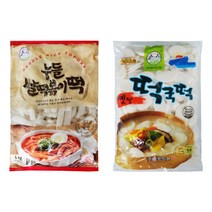 송학 누들 쌀떡볶이떡 옛날 떡국떡 1kg, 누들 쌀떡볶이떡 1kg