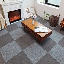 50x50 카페트 타일 매트 카펫타일 베란다 사무실바닥 DIY 셀프 시공, 코발트블루