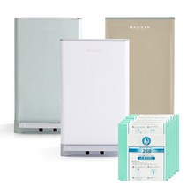 매직캔 [세트] 히포 21L 27L+리필5롤 (화이트/베이지/세이지/레드) 기본리필장착 냄새차단 휴지통 옵션, 10_ 21L베이지(단품)-MH250BG