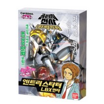 골판지전사 LBX배틀카드게임 헌터 5개 초등학생생일선물 수집용