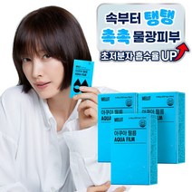 웰릿 아쿠아필름 저분자 히알루론산 고함량 120mg 콜라겐 엘라스틴, 4.48g, 3개
