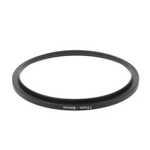 77mm ~ 82mm 금속 스텝 업 링 렌즈 어댑터 필터 카메라 액세서리 새로운, 검은색