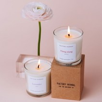 허브향 소이캔들 수제 향초 라벤더 일랑일랑향