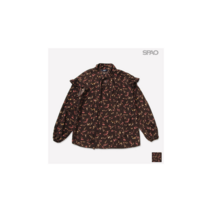 스파오(SPAO) 플라워 리본타이 블라우스_SPBB849G41