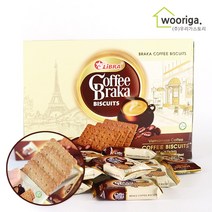 우리가스토리 리브라 브라카 커피 비스킷 24p, 360g, 1개