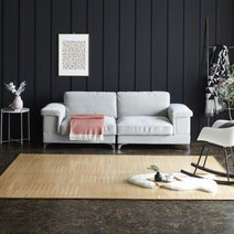 [인룸] 클래식 화이트 우드 강화목 우드카페트 180x240