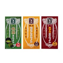모리나가카라멜149g 3개(밀크+아즈키+녹차)Set, 단품