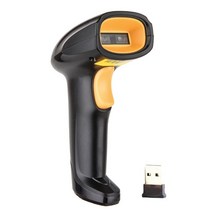 evawgib 바코드 스캐너 핸드 헬드 바코드 스캐닝 총 2.4G USB 무선 및 유선, 1D 무선, 01 wireless
