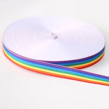 15mm 무지개리본(50yd) 2롤
