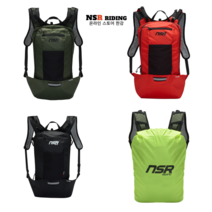 NSR 2021 NEW 시스템 백팩 초경량 백팩 자전거 라이딩 MTB 배낭 가방 5L, RED/BLACK