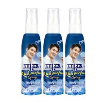 피죤 리치퍼퓸 스프레이 섬유탈취제 아이스플라워향 본품, 80ml, 3개