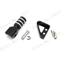 [해외]오토바이 빌렛 기어 시프터 레버 팁 KTM SX EXC XCF XC XCW SXF EXCF SMR LC4 Enduro 125 250 용 리어 브레이크 페달 스텝 팁, 검은 색