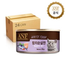 ANF 고양이캔 참치순살 95g 24개입 1006356, 캣 참치치킨무스 95g X 24개