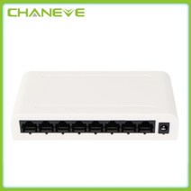 CHANEVE 8 포트 10/100Mbps 네트워크 스위치 NVR IP 카메라 용 고속 이더넷 홈 허브, 02 UK Plug