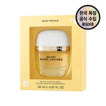 [마크제이콥스(명품화장품)] [공식수입원] 마크제이콥스 데이지 페탈2 데이지 EDT 20m, 상세 설명 참조, 1개
