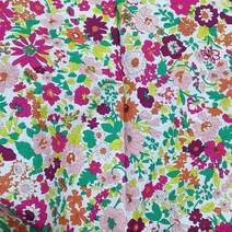 보자기천 50x145cm 사용자 정의 작은 꽃 면화 포플린 재봉 직물 gril 39s 드레스 부모-자식 의류 소재 피크닉 식탁보, 43, 43