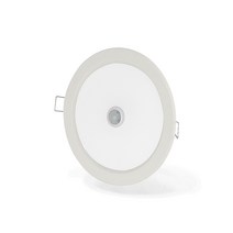 루시아 매입센서등 6인치 15W 매입등 센서등, 매입센서등 6인치 15W 전구색(노란색빛)