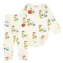 베베드피노 카니슈 베이비 바디수트 세트 상하복 유아 점프수트 문센룩 외출복 돌아기 두돌 아기 옷 출산 선물_BP31ST183