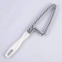 socean 철방충망 브러쉬 손잡이 철 수세미 철망 세척솔 와이어 스트립 브러쉬 가스렌즈 틈새 청소솔 철판 수세미