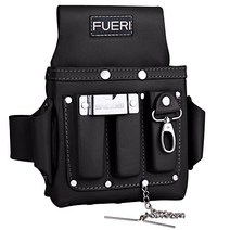 목수벨트 미국 FUERI Professional 4포켓 전기공구 파우치 공구봉투 공구 키트-606712, TAN-7100
