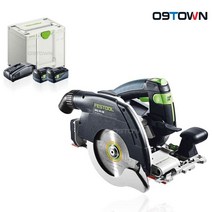 페스툴 HKC 55 5.2 EBI 충전 트랙쏘 18V 5.2Ah 2팩 6인치 576168