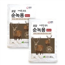 옻가네 로얄 자연을 담은 순녹용골드 70mlx60포, 60개입, 70ml
