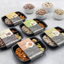 직장인 냉동 도시락 저염식 당뇨식 다이어트 식단 잡곡밥 도시락 250g 10팩 15팩, 5종 15팩
