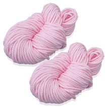 마타타 마크라메 재료 실 컬러 면로프 90합 2p세트(4mm)/ 한타래(80야드), 3번-라벤더 2p세트