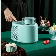 아이스크림 젤라또 기계 업소용 아이스크림 기계 롤 튀김 이탈리아어 전기 لات تحضير الأيس كريم Helder 파, 02 하늘색_01 220-240V_03 UK