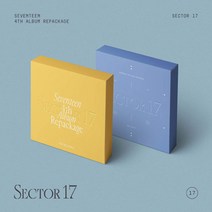세븐틴 (SEVENTEEN) - 4th Album Repackage SECTOR 17 섹터17, NEW BEGINNING+포스터/지관통