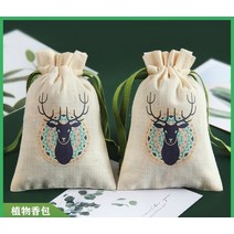 천연 향주머니 말린꽃 향낭 차량 실내 드레스룸 옷장 룸 탈취 아로마 방향제 디퓨저 드라이플라워 구충제 곰팡이방지 오래 지속되는 데오도란트 향 향기 주머니, 크림 화이트, 레몬향 2팩이 한박스에