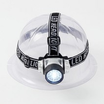 광부 야간 작업 현장 파워 헤드형 후레쉬 휴대용랜턴 텐트등 캠핑용조명, 1개