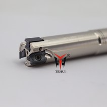KENNAMETAL 어댑터 M4 R0.8 고속 절삭 밀링 커터 홀더 LNPU110408 고효율 CNC 공구, [08] C20-D22-160L-3T-LN11
