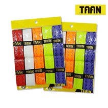 탄 TAAN 엠보싱 오버그립 TW-H8 10개입/1세트, 5가지 색상(믹스)