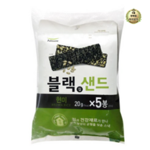 라이브잇 풀무원 블랙김샌드 현미, 30개입, 20g