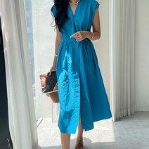 모니카룸 블루하와이 원피스