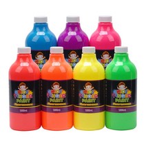 키즈 핑거페인트 형광색1000ml 7색 세트_230130EA, 다사랑 쿠팡 본상품선택