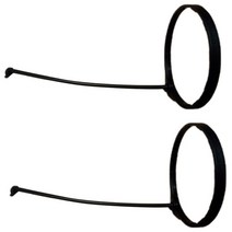 연료탱크 2pcs 자동차 오일 연료 캡 탱크 커버 라인 링 가솔린 혼다 시빅 crv 어코드 재즈 시티 오디세이 for acura, 검은색