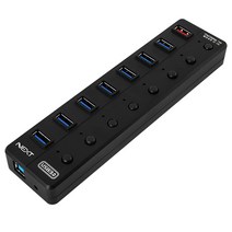 이지넷유비쿼터스 충전용 USB 3.0 유전원 8포트 USB허브 NEXT-UH308 (영샵)